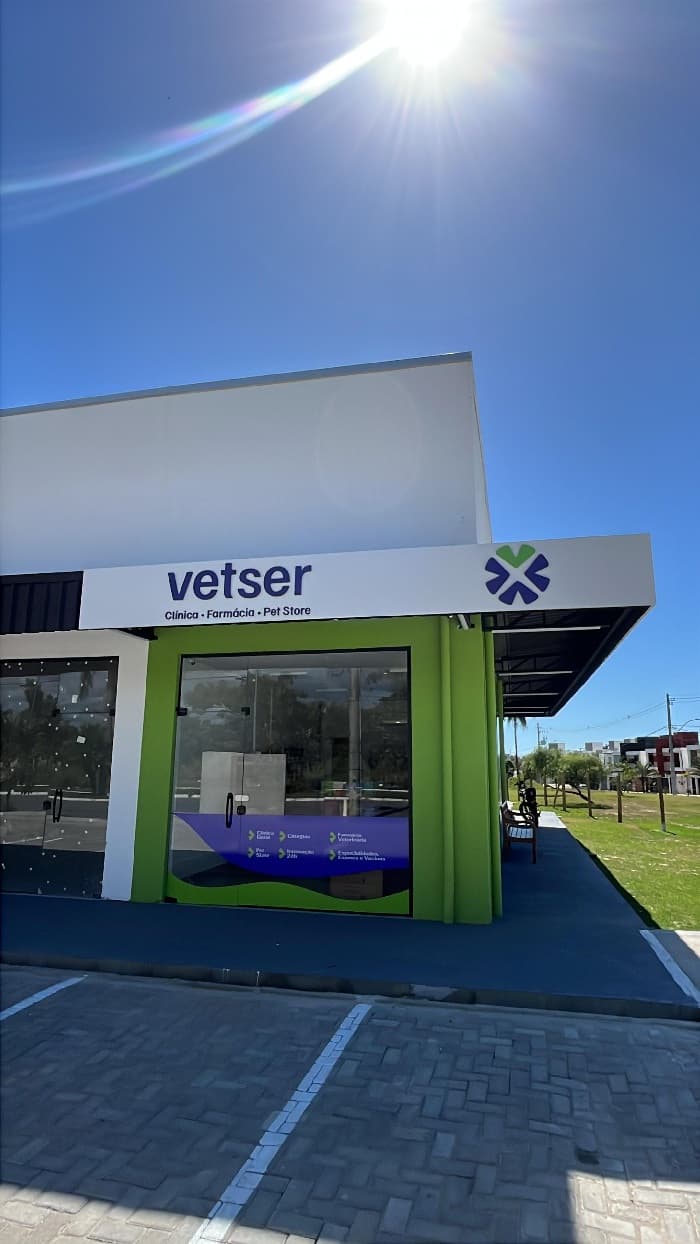Fachada da clínica VetSer